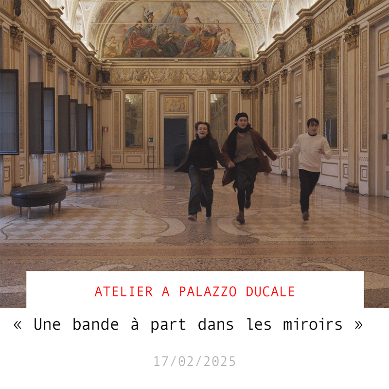Il Liceo Artistico di Mantova a Palazzo Ducale per riprese con la Prof.ssa Barbara Fava e il regista Germano Maccioni